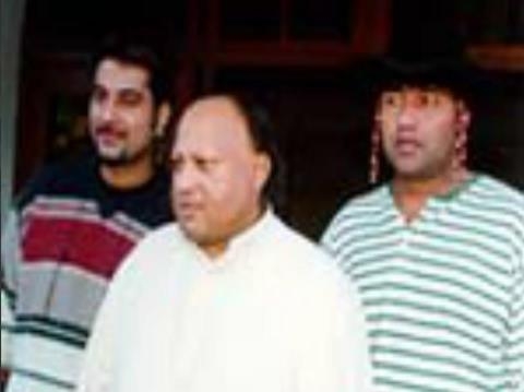Ustad Nusrat Fateh Ali Khan , Bally Sagoo and Anu Malik
